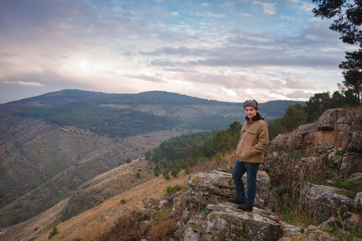 В горах Гильбоа - Aharon Gershon