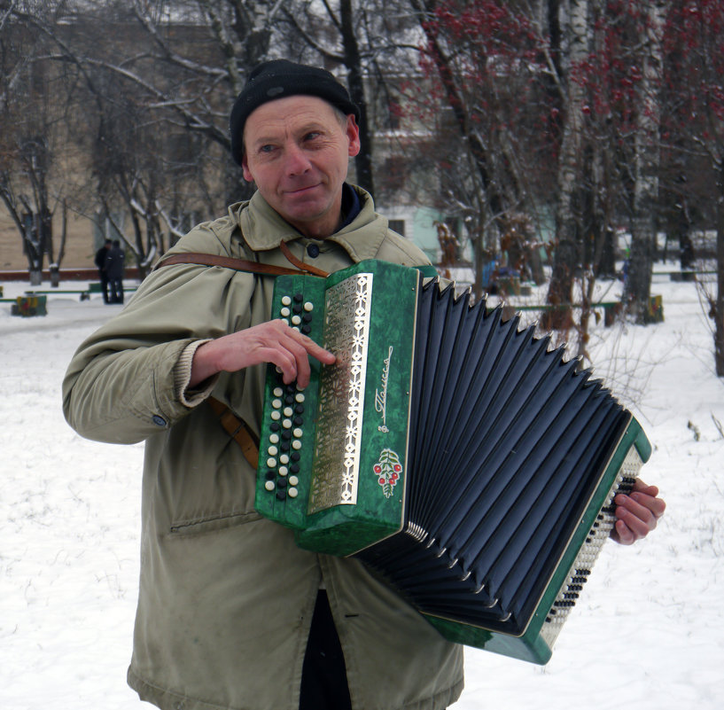 Уличный музыкант - Виктор Сергеевич Конышев