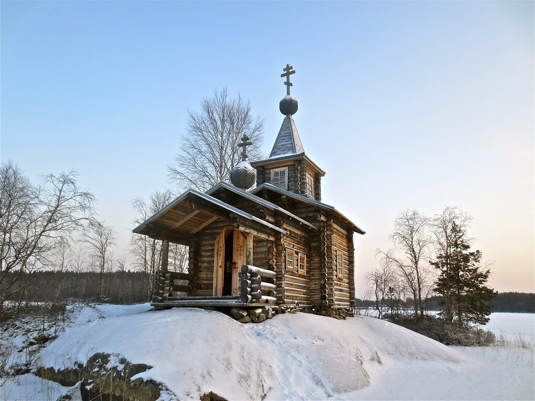 Часовня на озере Кормило - Елена 