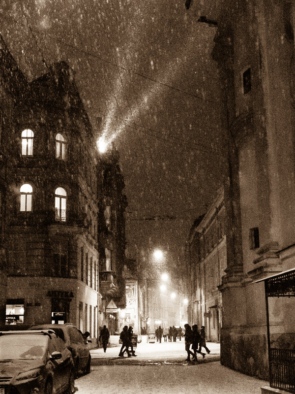 Снег во Львове - Анатолий Горобец (Nazar)