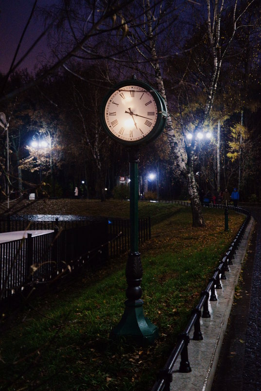 Часы в парке Останкино - Полина Бесчастнова