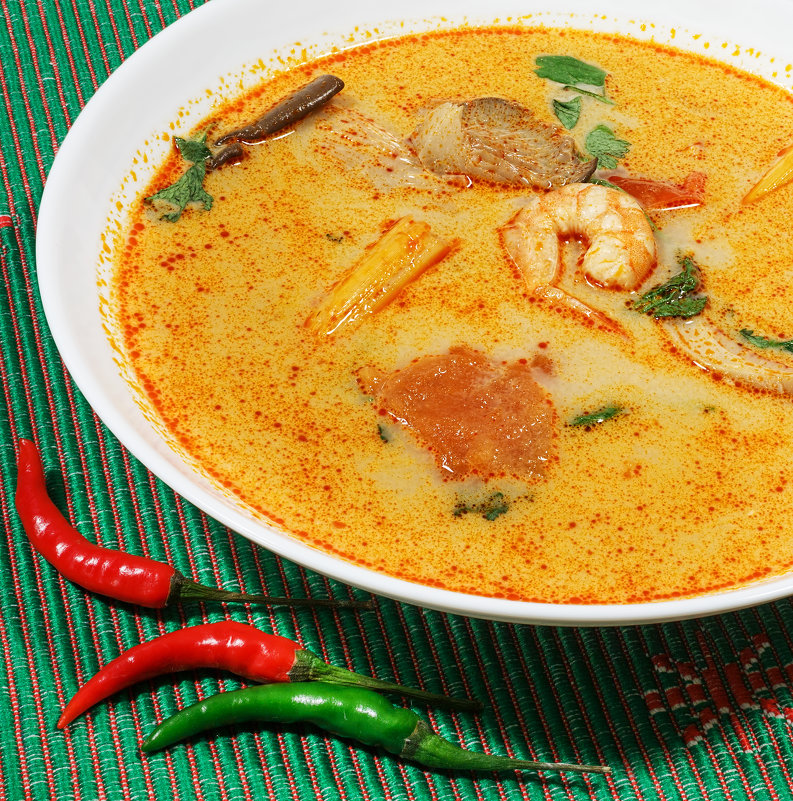 Тайский суп том-ям - Анна Мандрикян