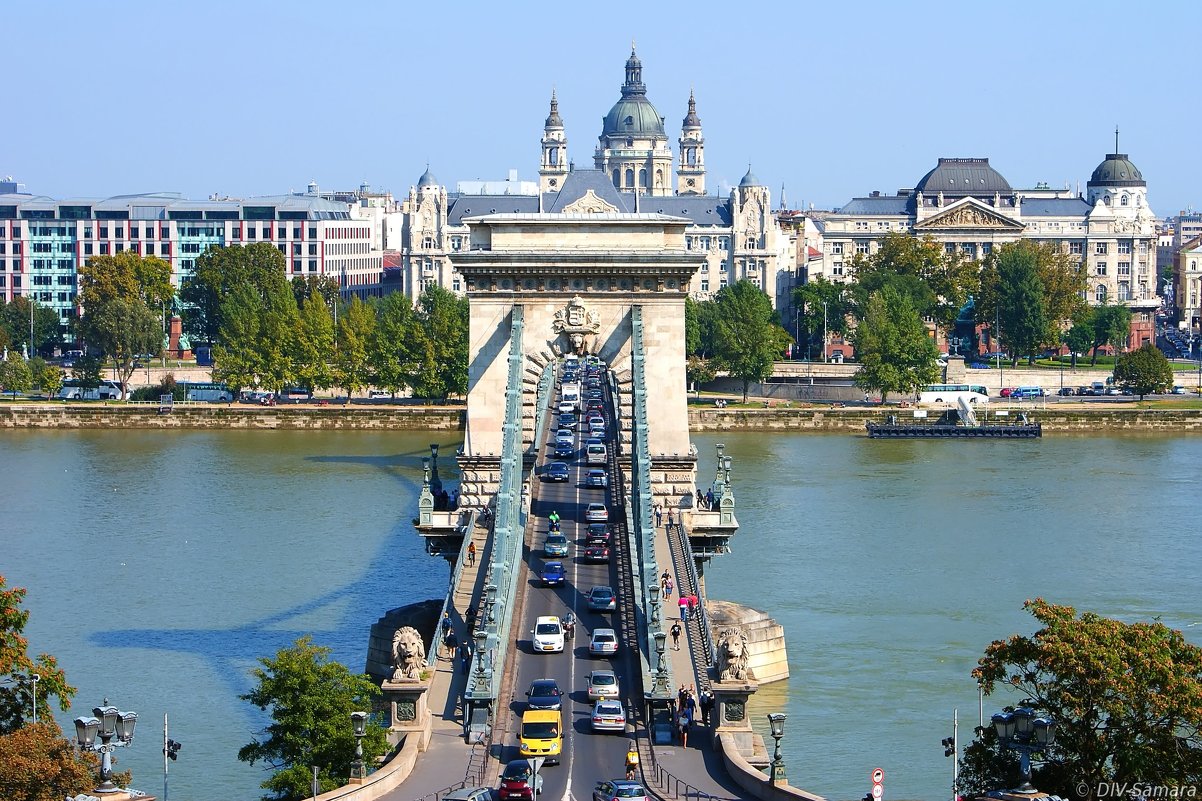 Цепной мост Сечени в Будапеште - Денис Кораблёв