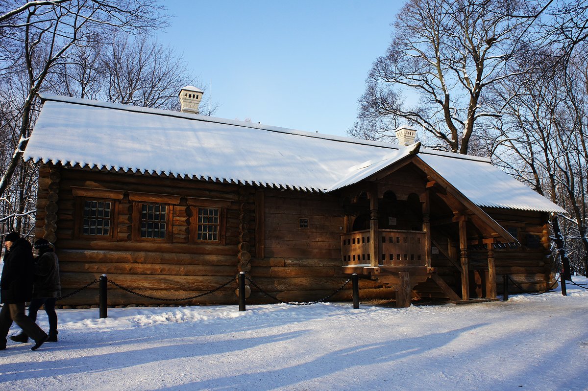 Домик Петра I, XVIII в. (“Строитель, плаватель, герой…”), ансамбль усадьбы Коломенское - Елена Павлова (Смолова)