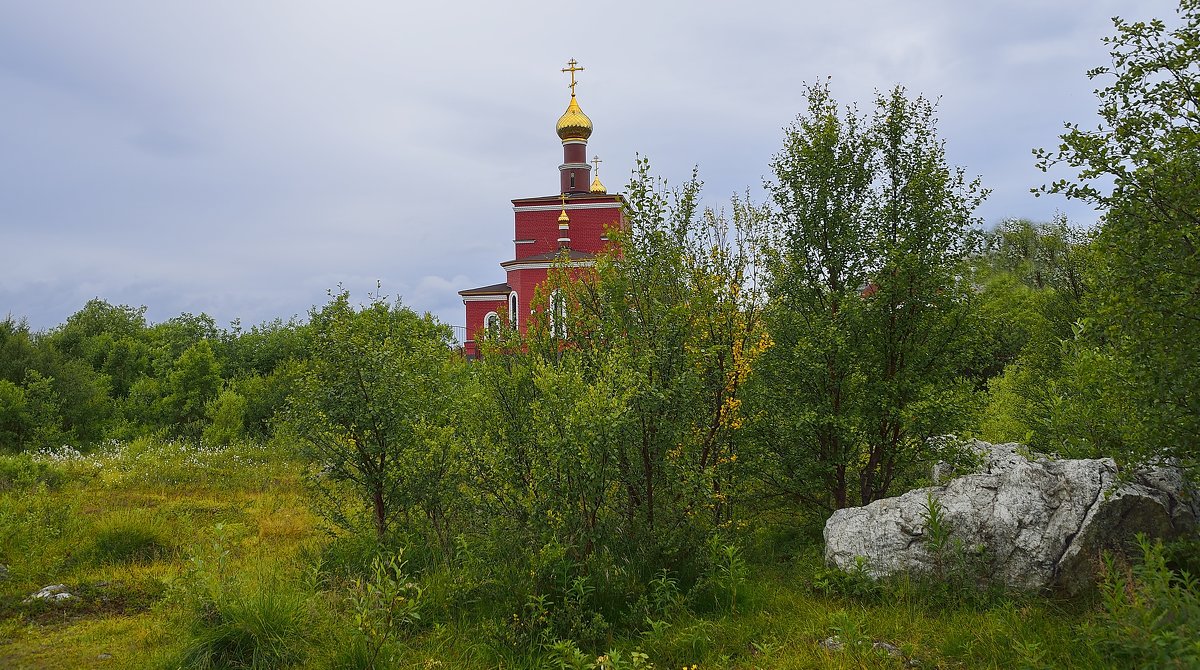 Мурманск. Церковь Всех Святых. (в обиходе «Всехсвятская») - kolin marsh