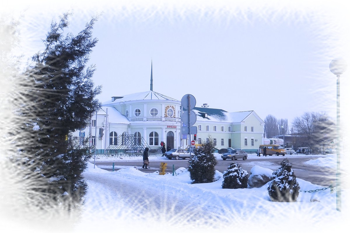 зима в городе - татьяна 