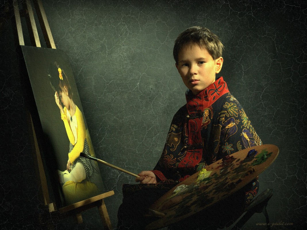 Молодой художник - Сергей Гайлит