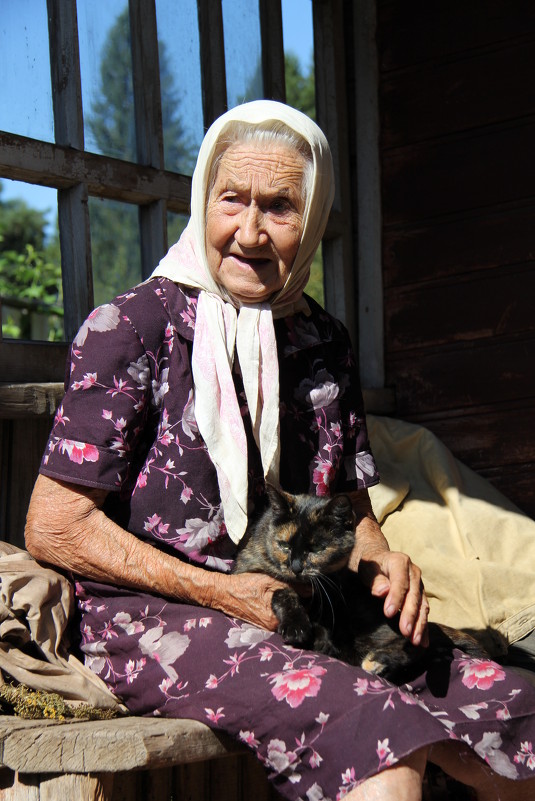Бабушка и кошка - Анна Титова