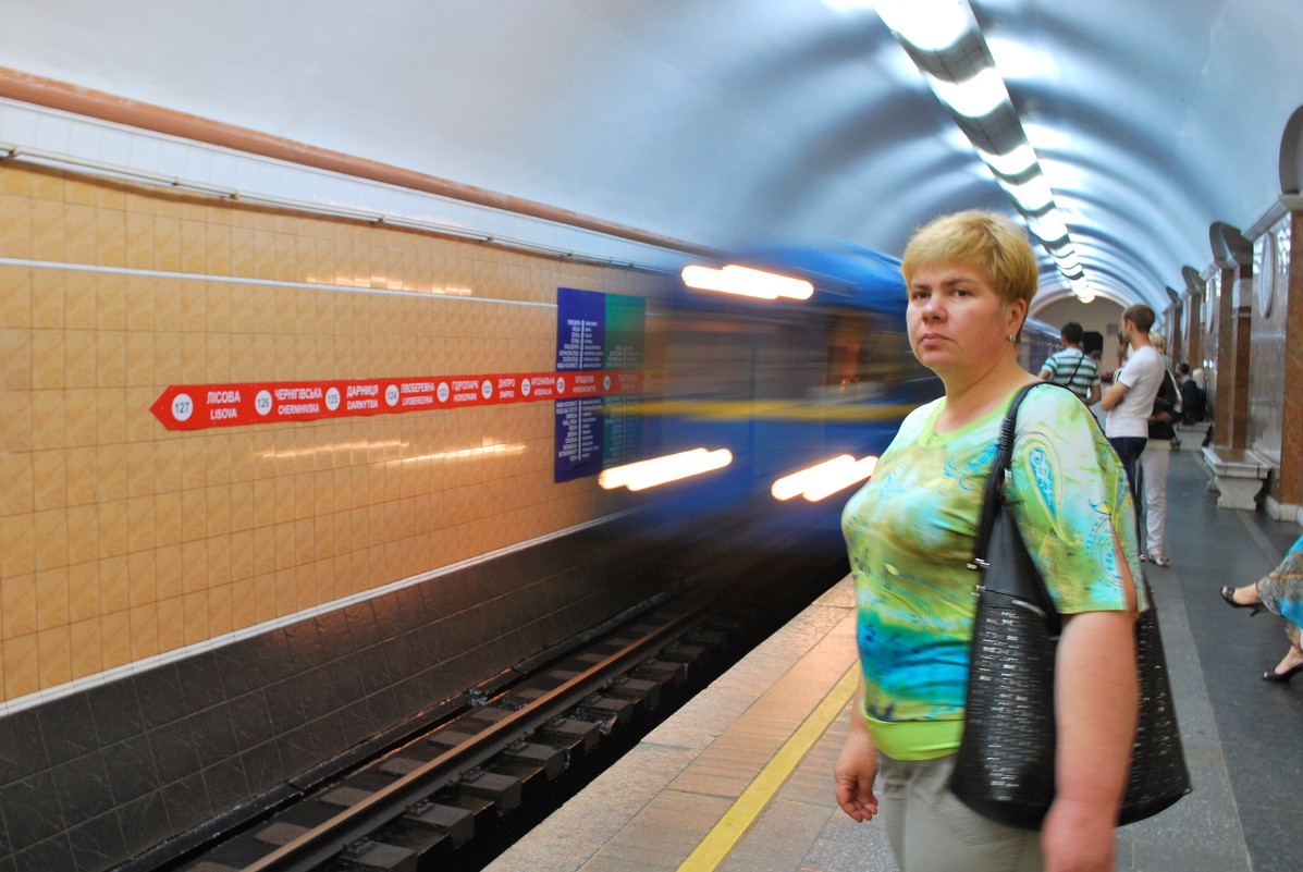 В метро - Elena Balatskaya