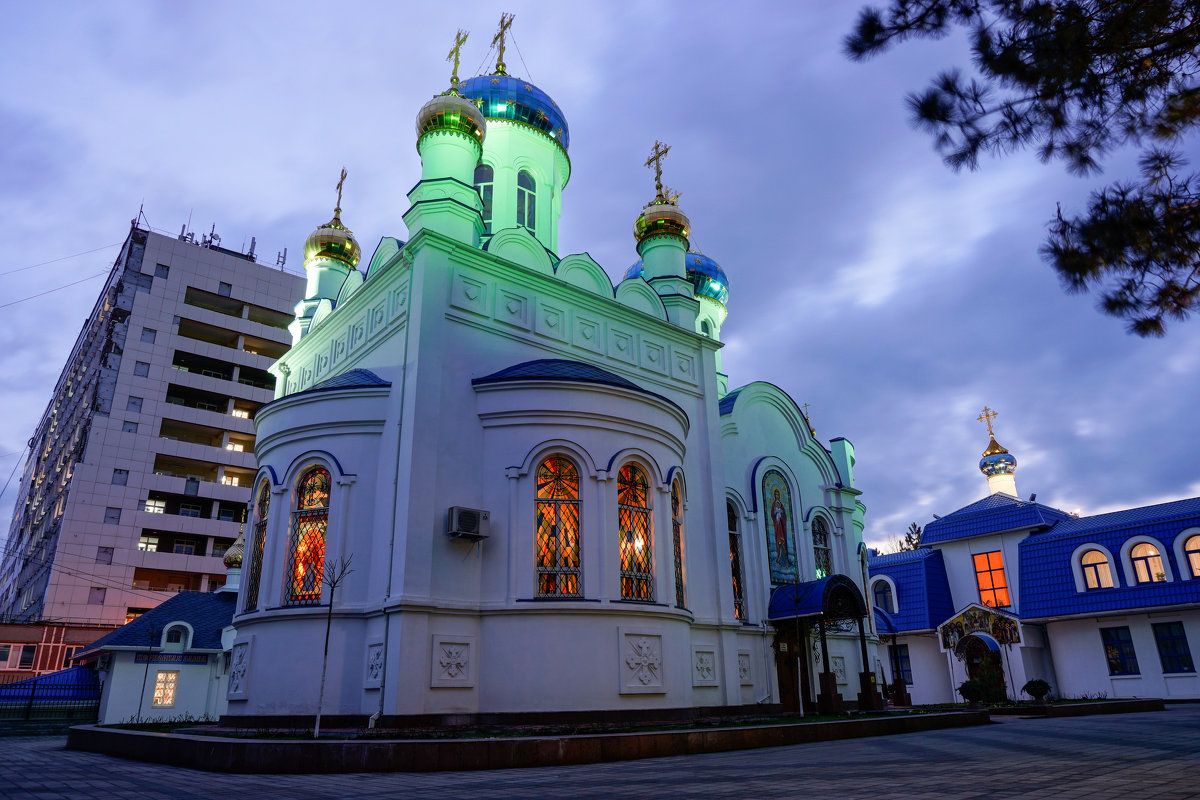 Храм в сумерках, Краснодар - Андрей Майоров