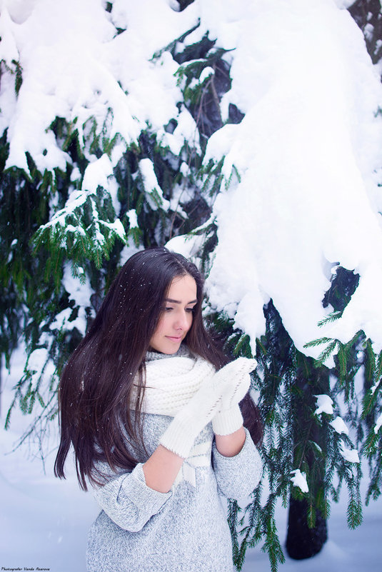 зимний портрет - Ванда Азарова