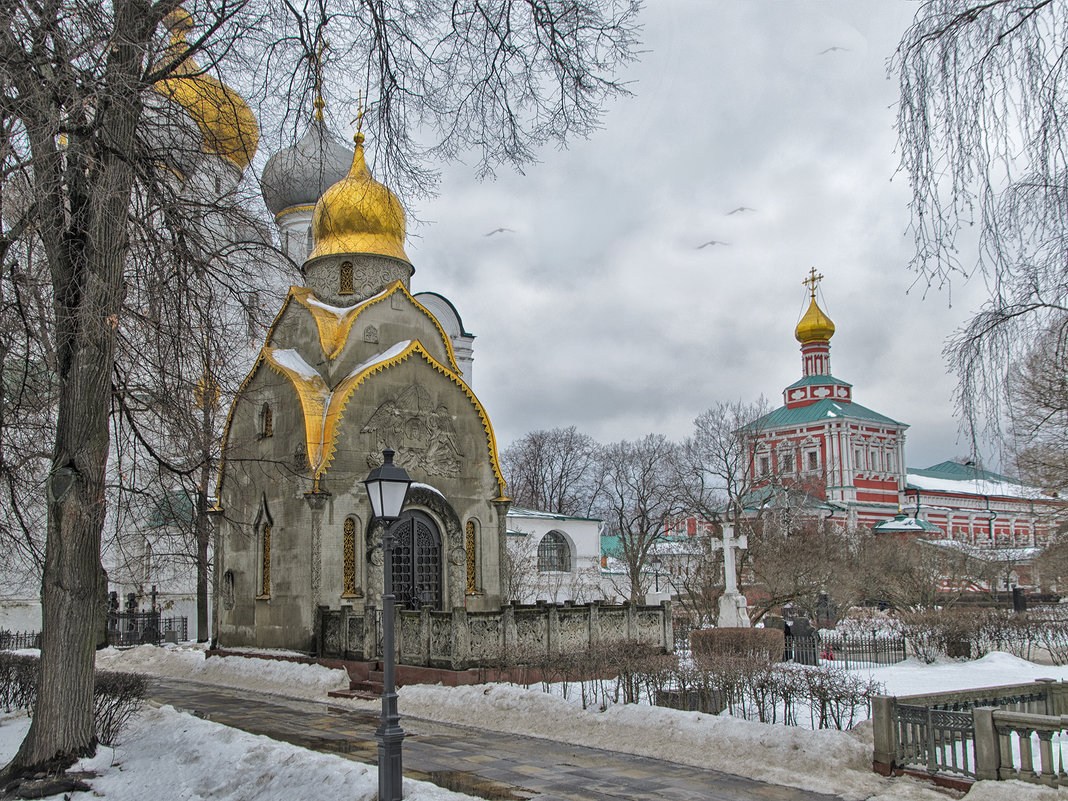 Новодевичий монастырь в январе - Ирина Шарапова