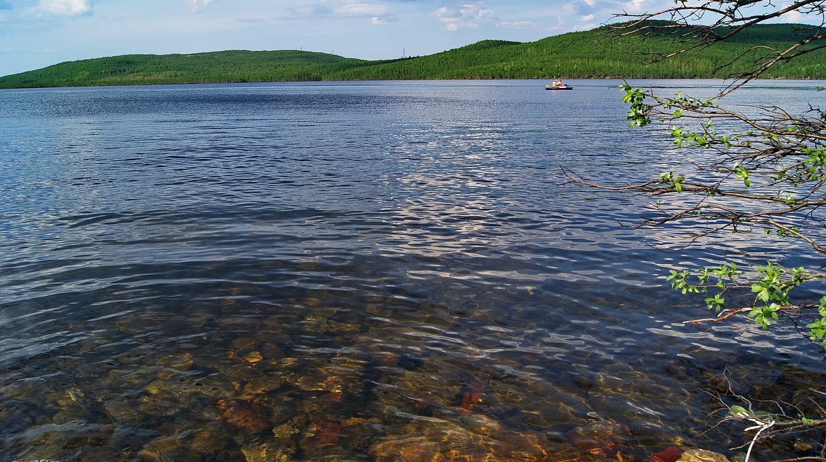 Озеро со странным названием «Большой лапоть». - kolin marsh