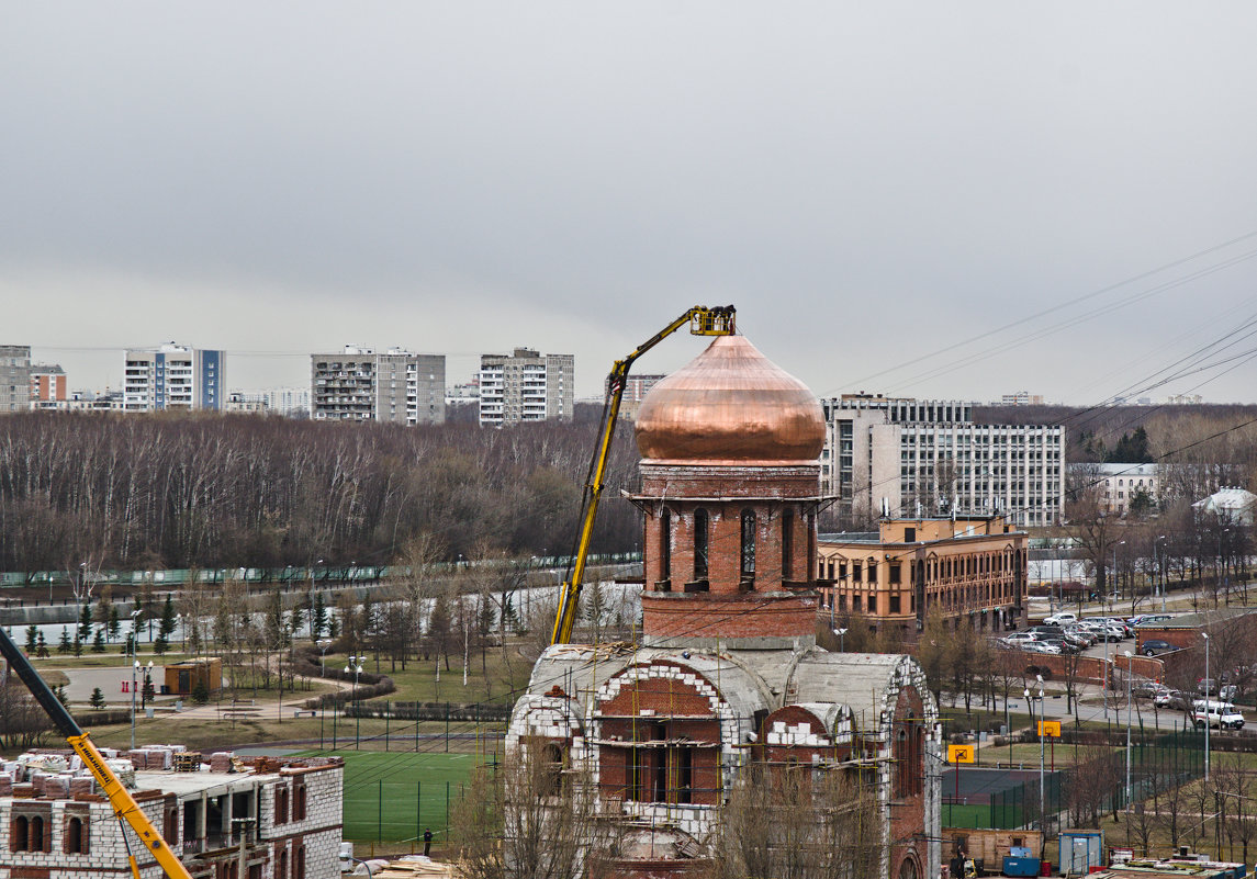 Подготовка к установке Креста. - Юрий 