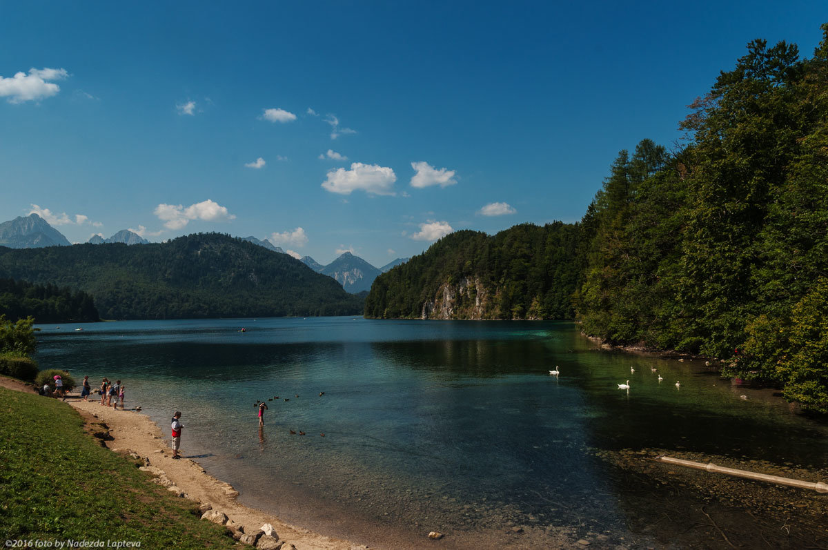 Озеро Альпзее - Надежда Лаптева