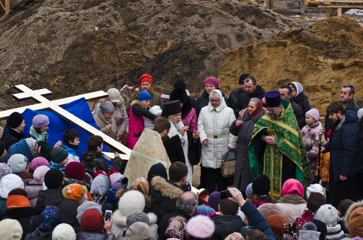 Освящение Креста на храм Алексея Мечёва.(7) - Юрий 
