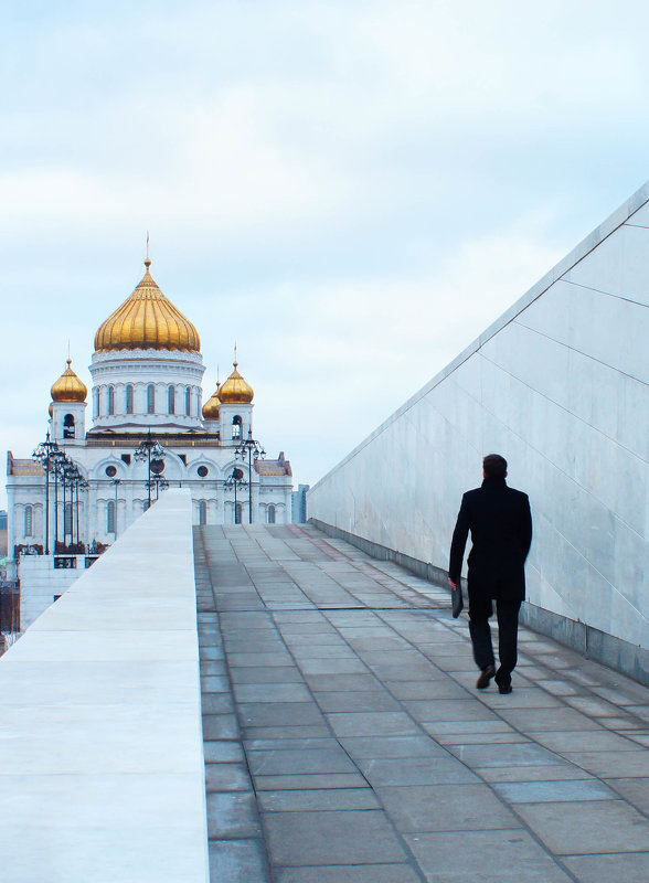 Дорога в храм. - Alexander Babushkin 