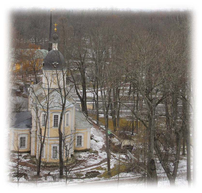Вид на Знаменскую церковь.... - Tatiana Markova