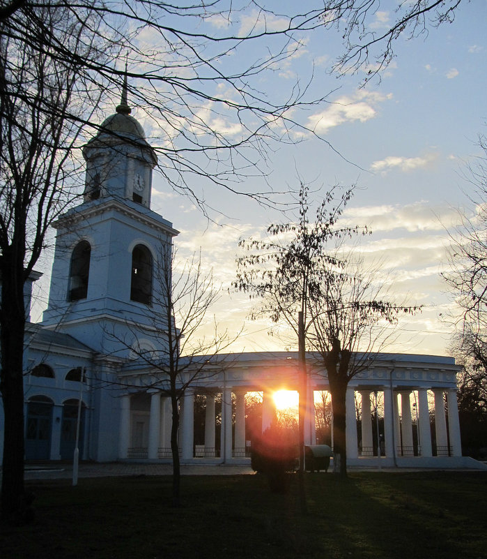 Закат. Покровский собор, Измаил,Украина - Жанна Романова