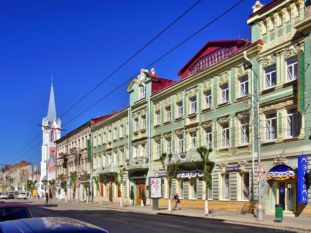 Гостиница "Грандъ-Отель" (1908 г.) на ул. Дворянской в Самаре - Денис Кораблёв
