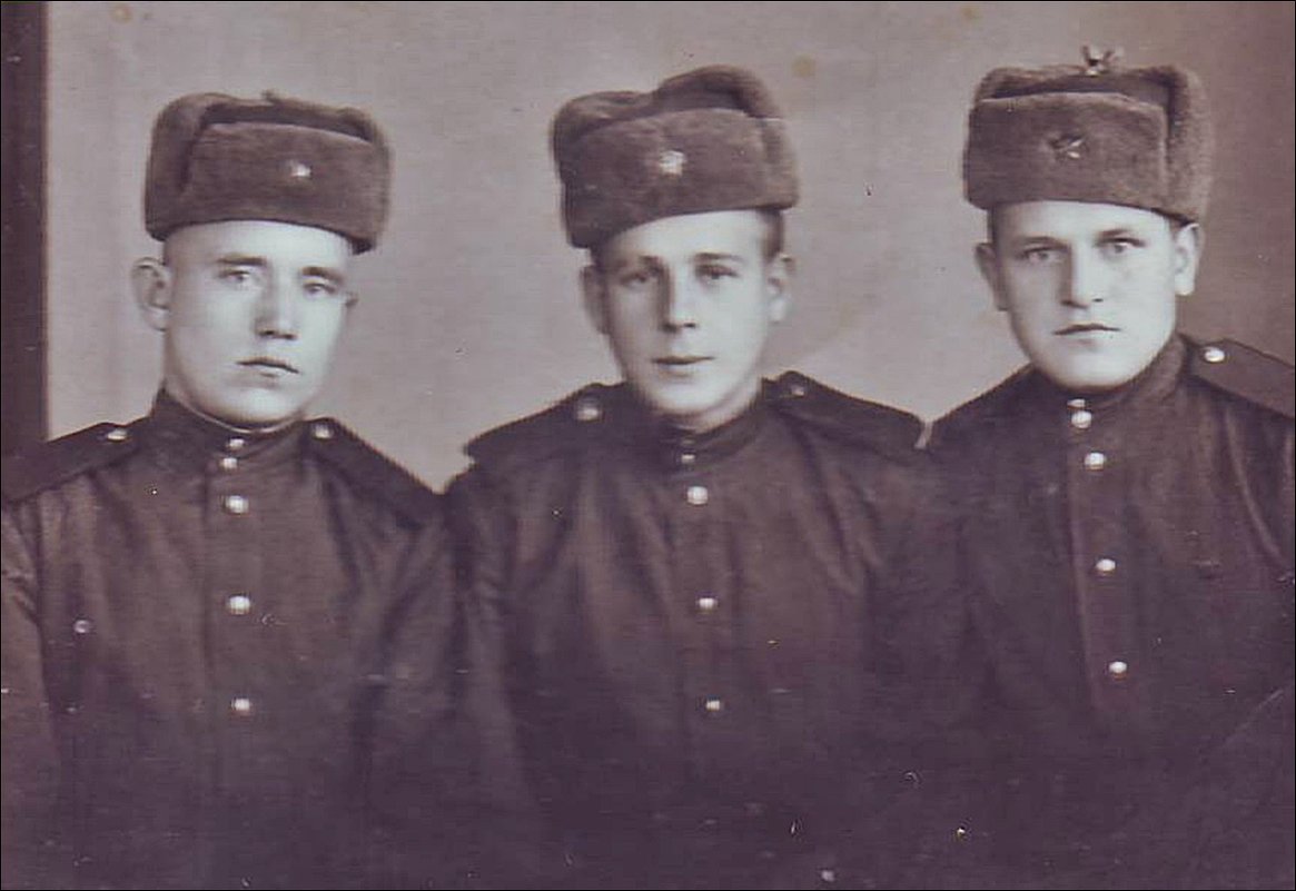 Солдаты Советской Армии. 1955 год - Нина Корешкова