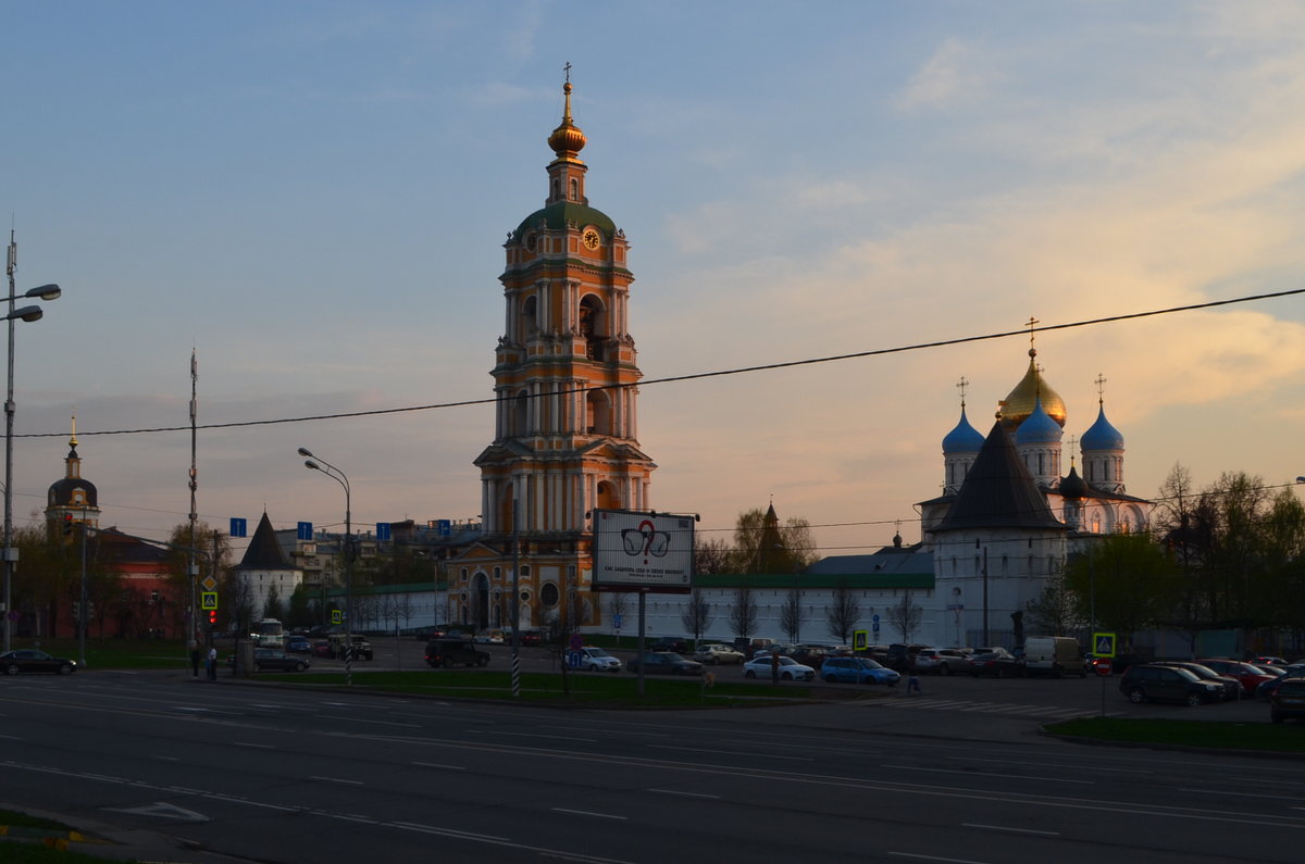 Новоспасский монастырь весной - Галина R...