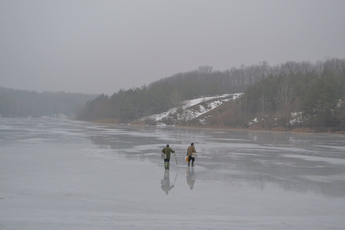 Последняя зимняя рыбалка - Полякова Светлана 