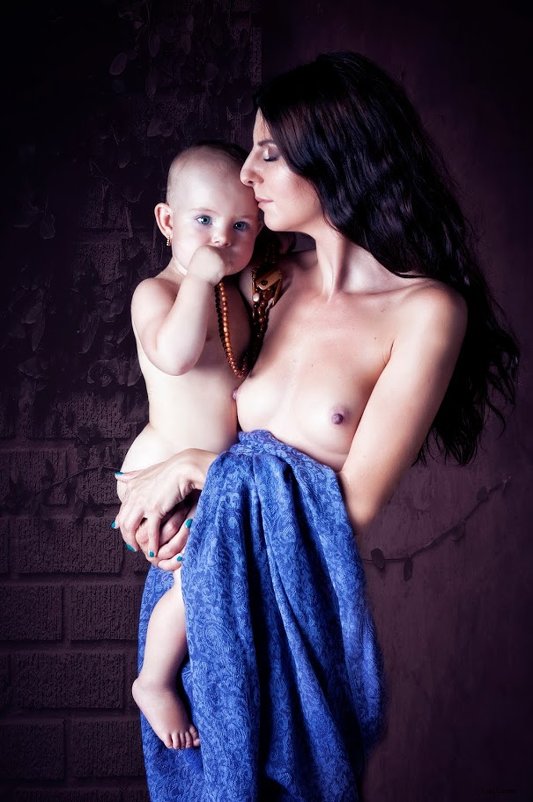 Мария с младенцем - Alex Lerner