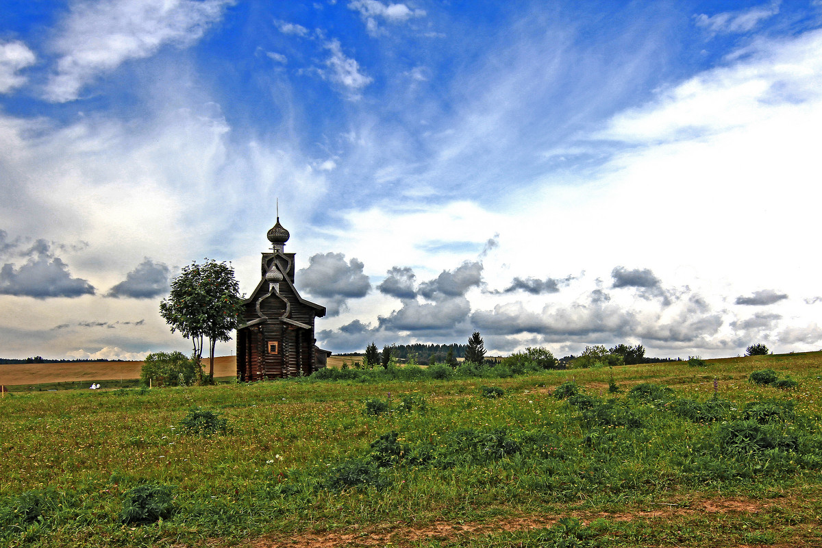 деревянная церковь - Валерий Валвиз