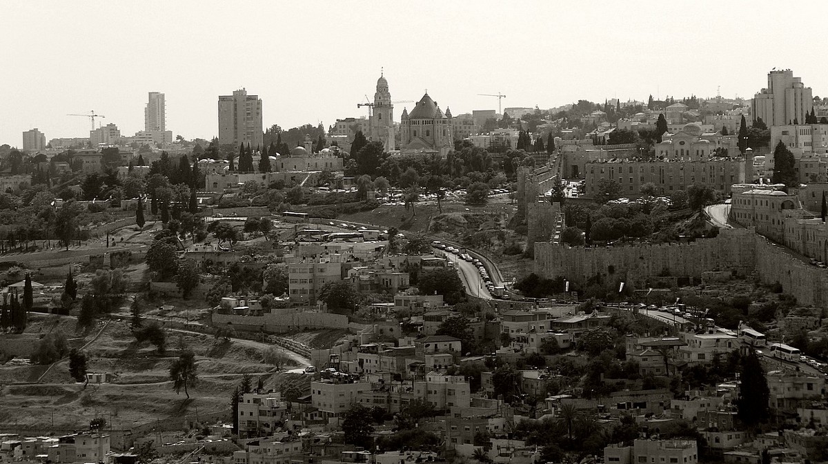 28.05.11 Иерусалим южнее стен Старого города - Борис Ржевский