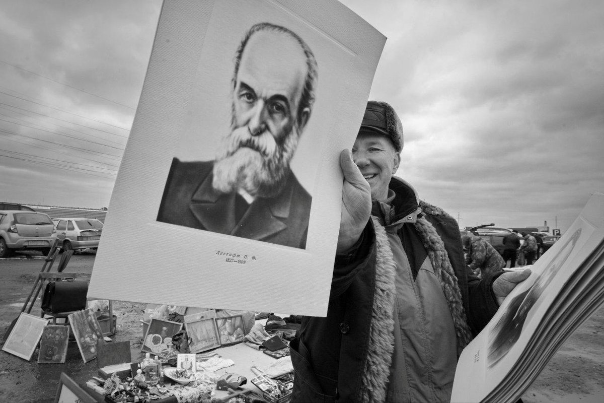 Блошиный рынок в Новоподрезково - Ирина Бруй