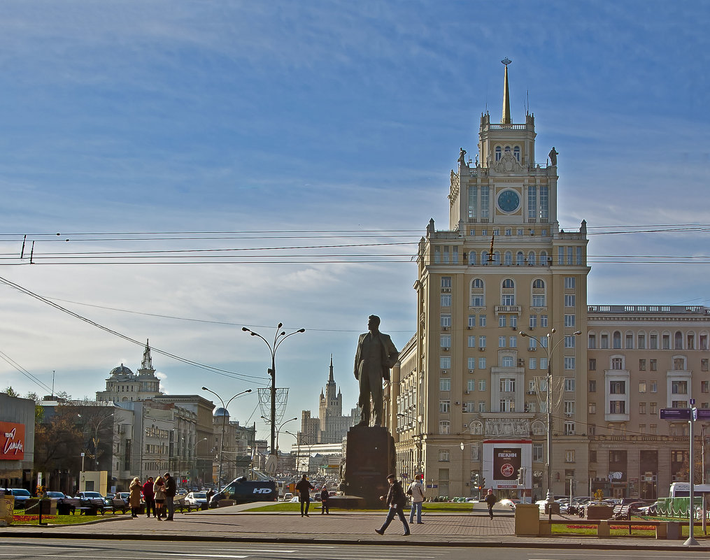 Москва, Триумфальная площадь. - Елена Назарова