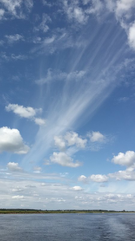 Небо с необычными облаками - Сергей Тагиров