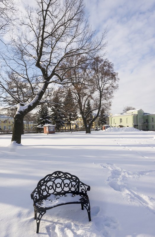 одинокая скамейка - ник. петрович земцов