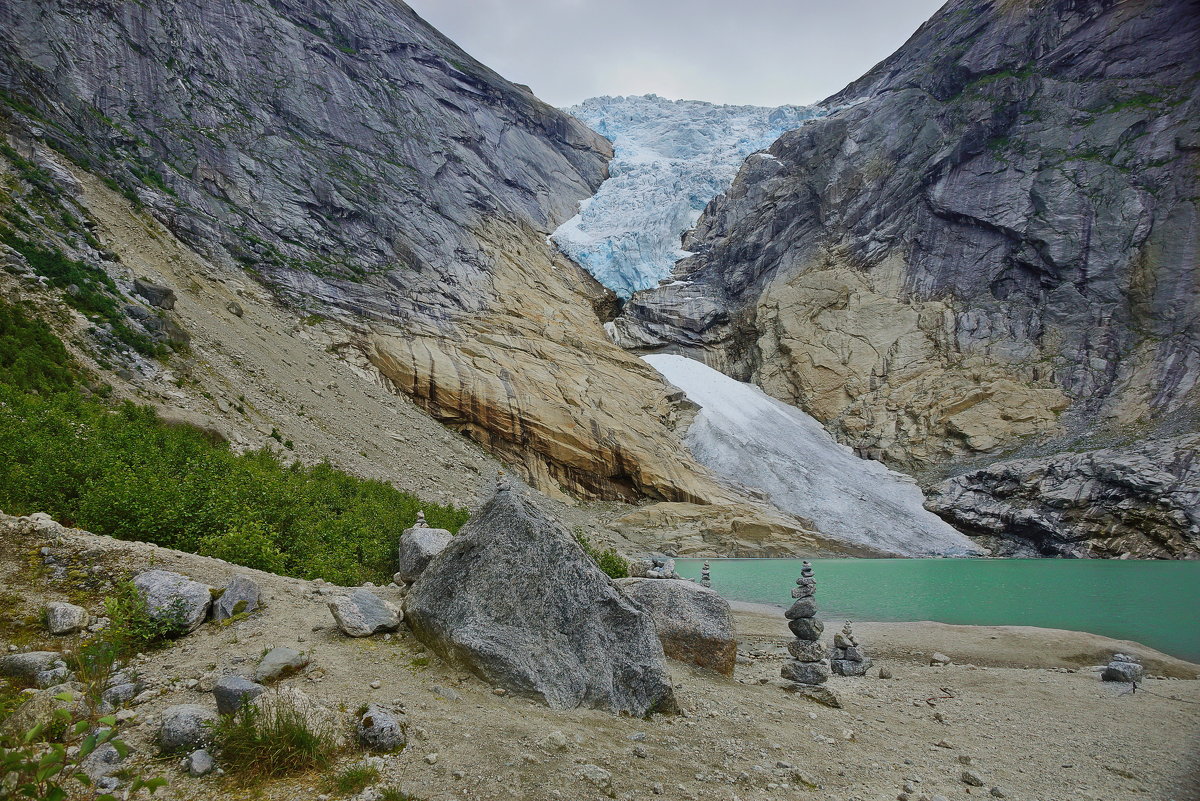 Ледник Бригсдаль, Норвегия. - Наталья Иванова