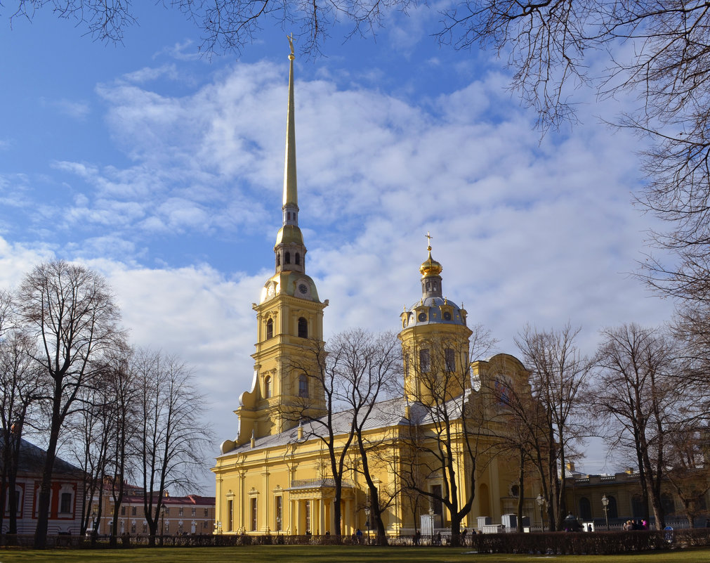 Трезини Петропавловский собор