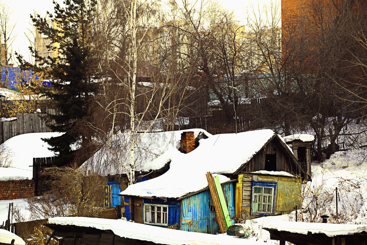 Маленький кусочек деревни в городе - Павел Крутенко
