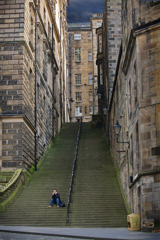 Лестница в Эдинбурге - Ирина Бруй