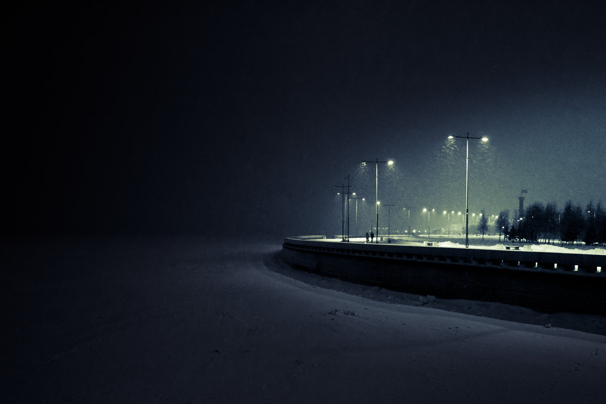 Зима на Финском заливе - Владимир Дарымов