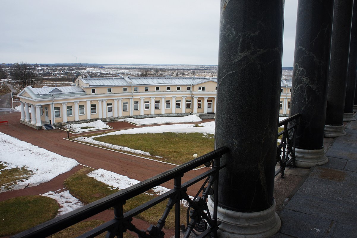 Вид с балкона на гостиницу "Бельведер" - Елена Павлова (Смолова)