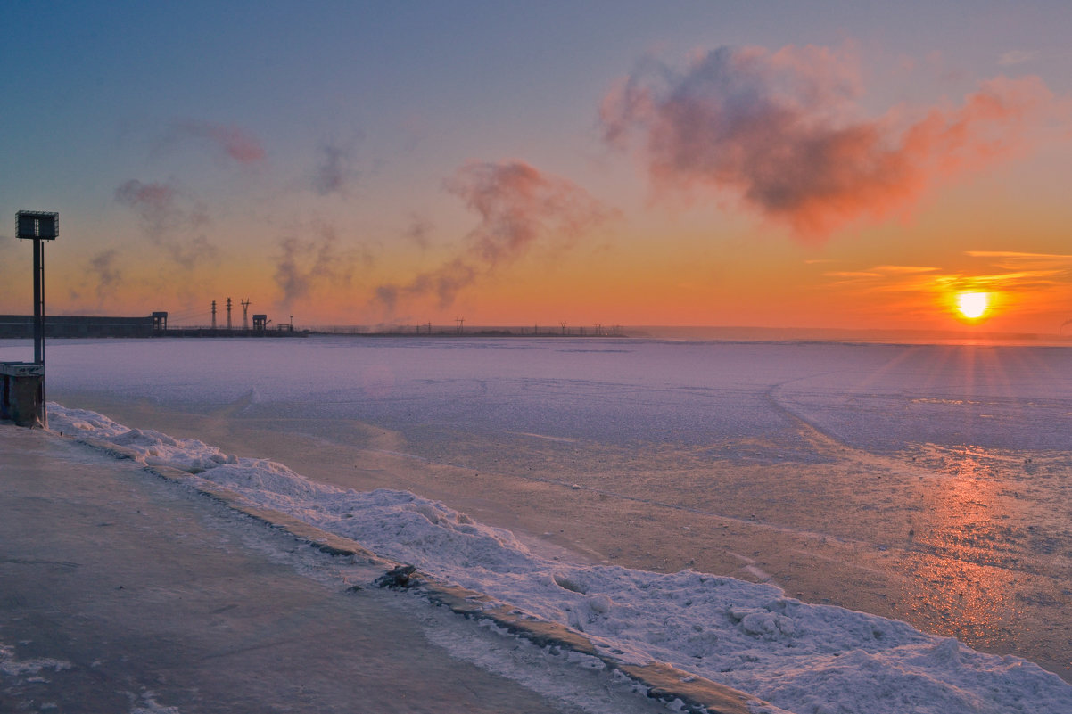 Водохранилище Новосибирской ГЭС. - cfysx 