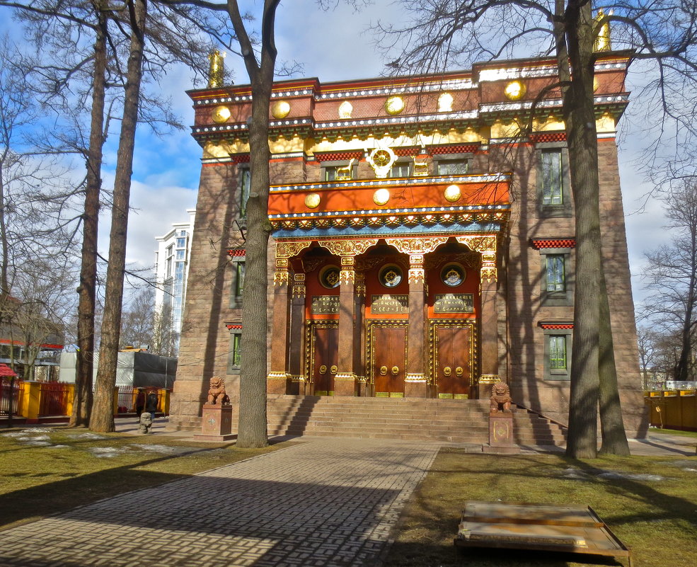 Дацан в Санкт-Петербурге,буддийский жрам - Елена 