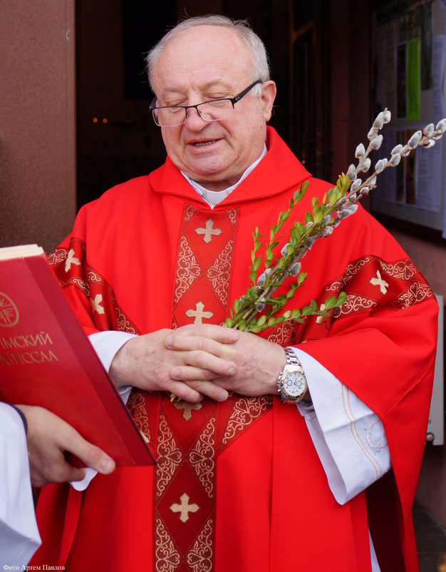 Священник читает Литургию - Артем Павлов