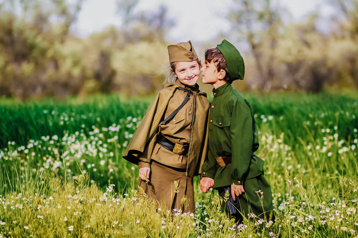 Военно-патриотическая фотосессия ,посвященная Великой победе! - Ольга Радкевич