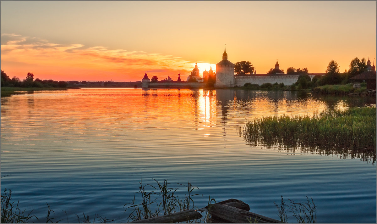 Вологда Кирилло Белозерский монастырь лето