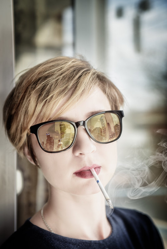 девушка с сигаретой - Наталья 