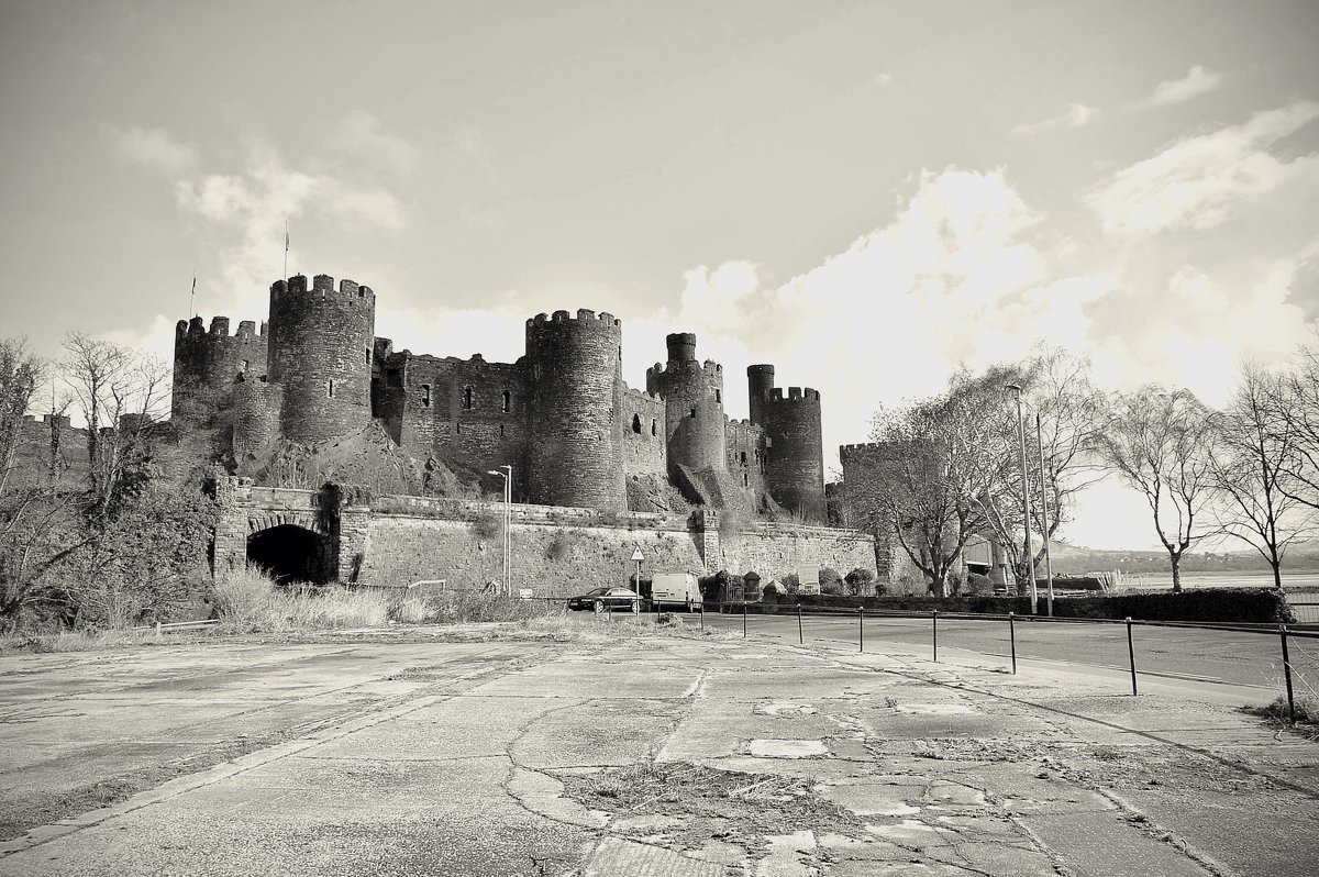 Conwy castle - SvetlanaScott .