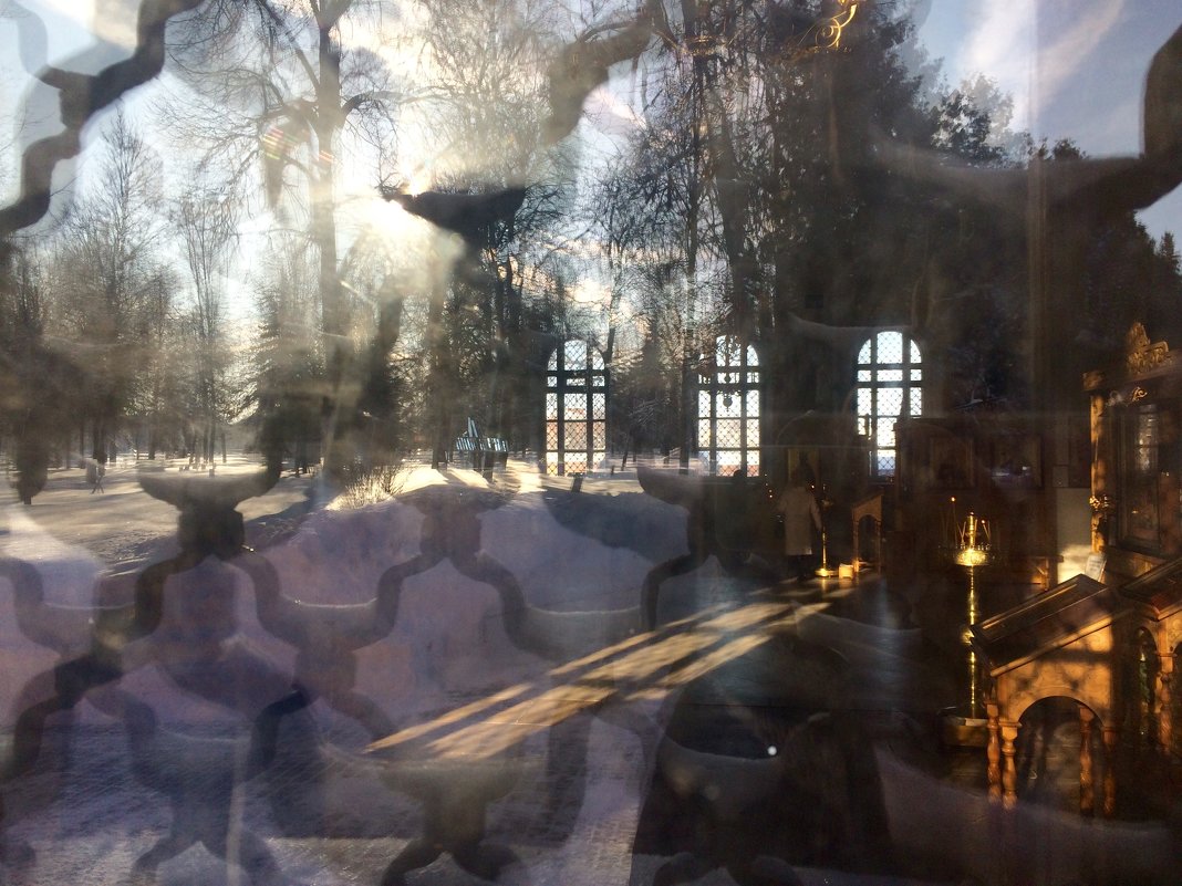 Через окно церкви Петра и Павла - Яна Шкитырь