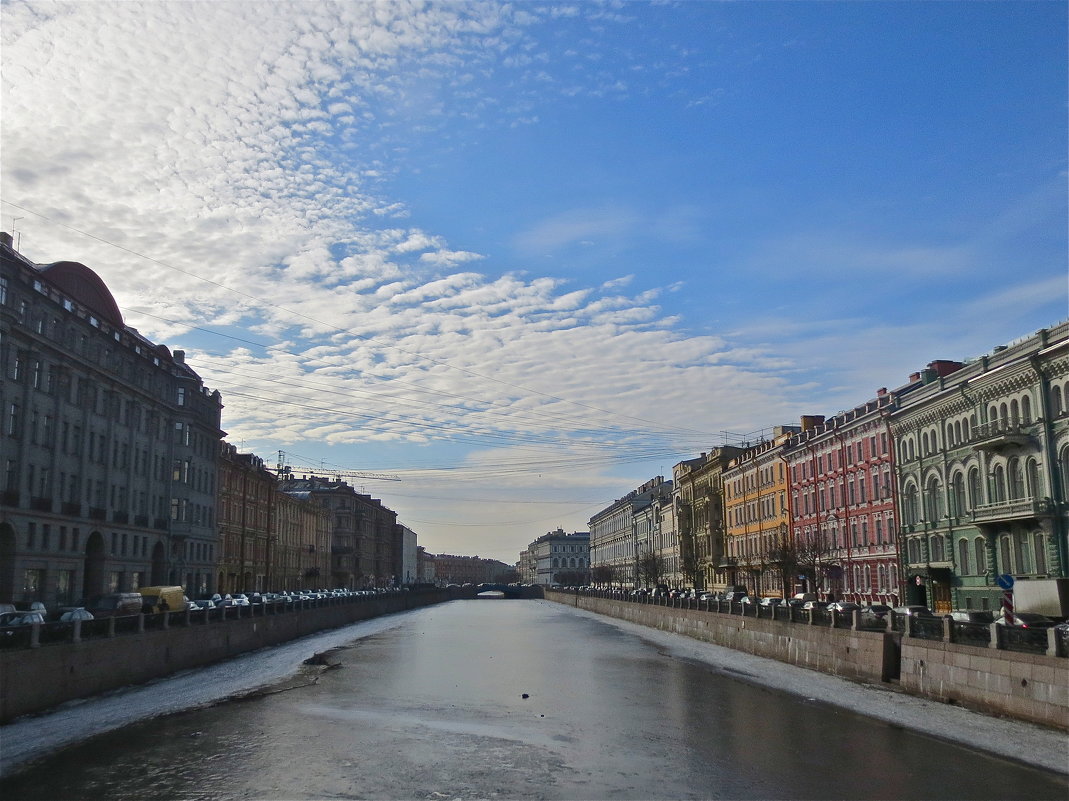 река Мойка, мартовский день - Елена 