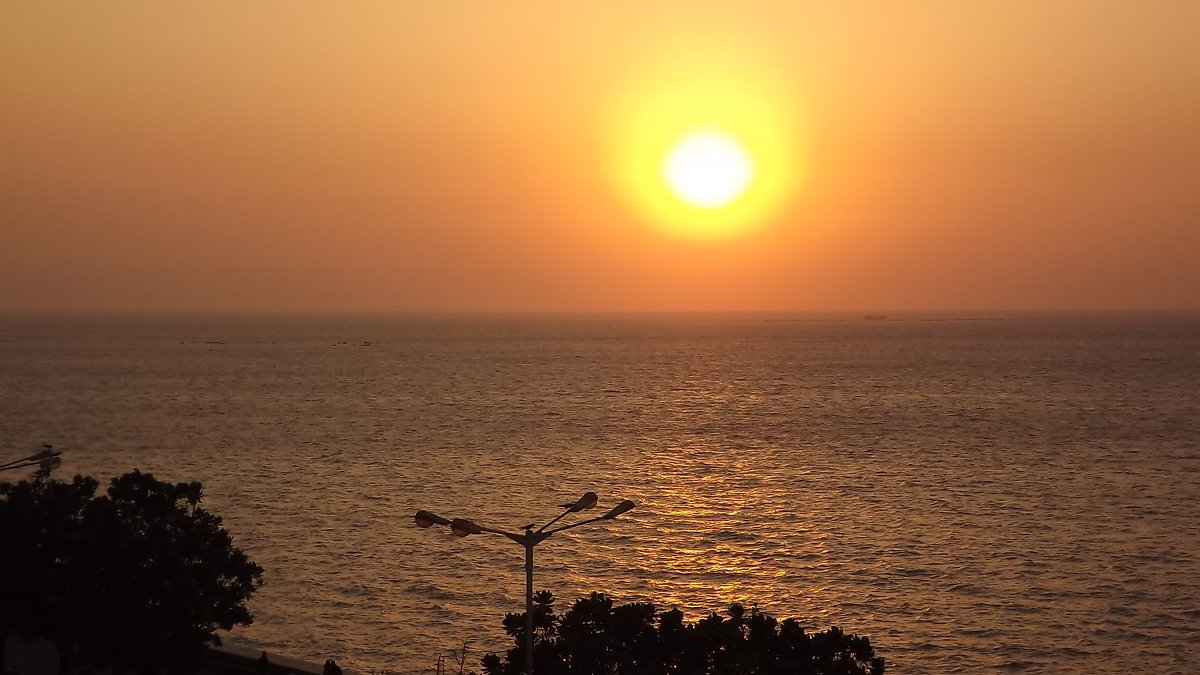 закат солнца Аравийское море - maikl falkon 